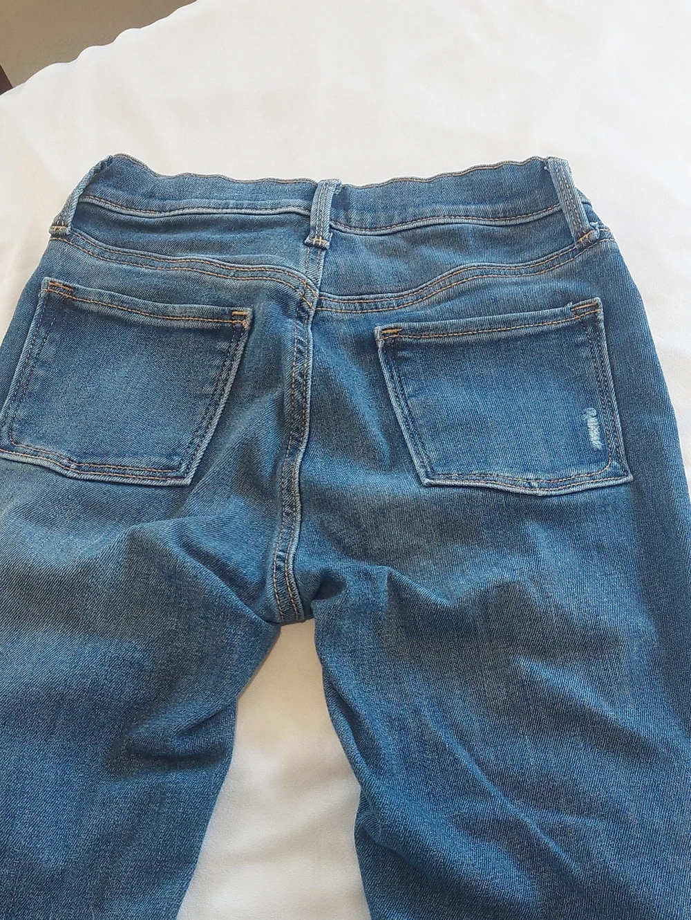 Old Navy Childrens Ripped Skinny Jeans Size 12  - Blue